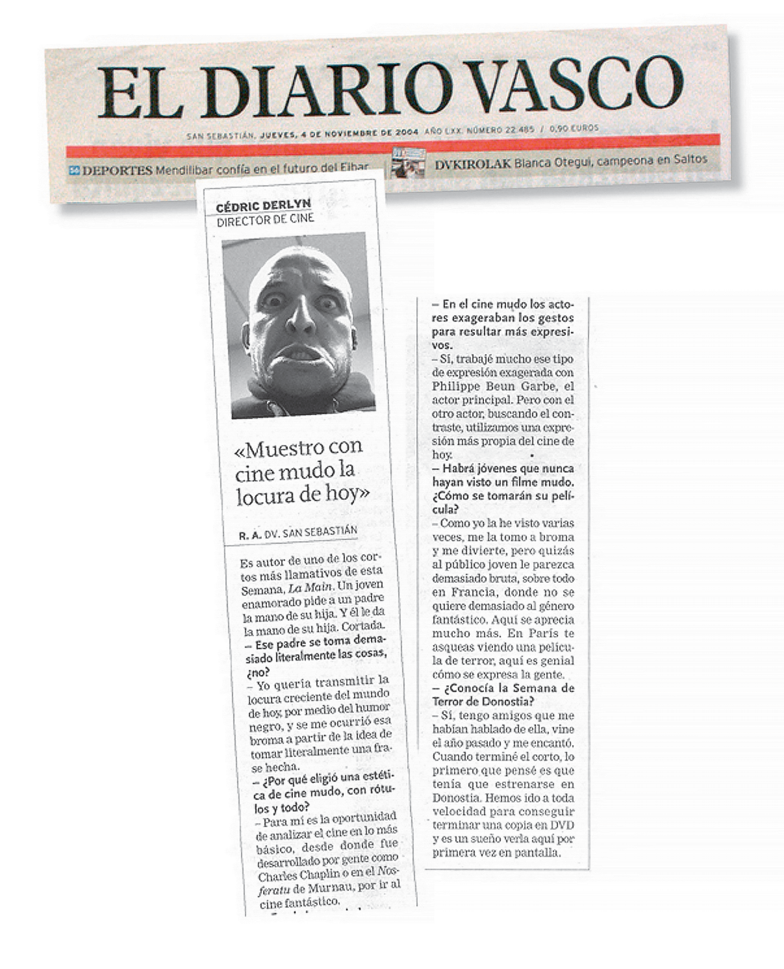 Article about The Hand